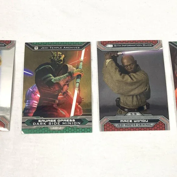 2023 Topps Chrome Perspectives & Throwback Thursday Star Wars Trading Cards - 4 - Picture 3 of 5